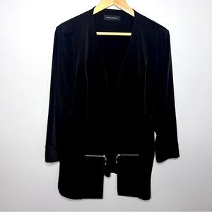Ivanka Trump Black Cardigan Sweater Soft & Flowing Fabric EUC Size Large